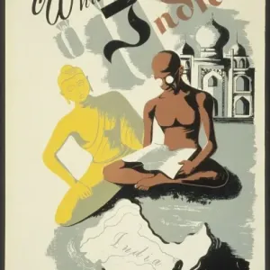 "What About India?" Print, 1940s "What About India?" Print, 1940s