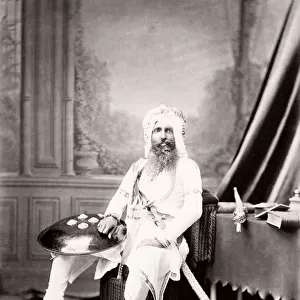 India - the Maharajah of Nabha 1860s