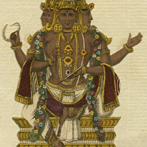 Indian Hindu Triad, Great Trinity of Gods
