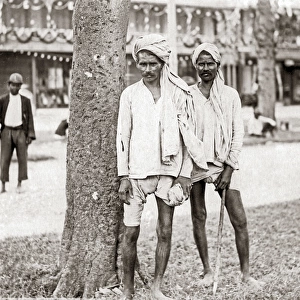 Indian priest, Port of Spain, Trinidad, West Indies, circa 1