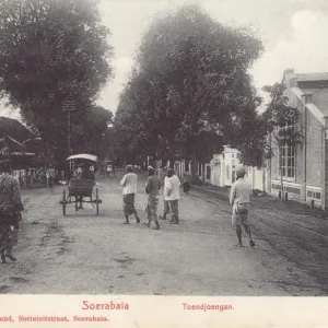 Print of Surabaya, East Java's capital city Print of Surabaya, East Java's capital city