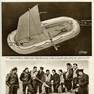Inflatable German dinghy by G. H. Davis