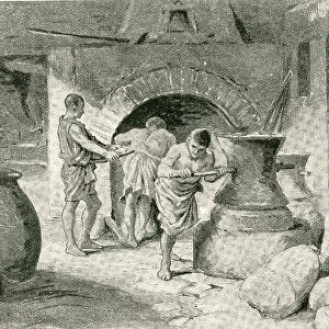 Interior of Bakery, Pompeii, Italy