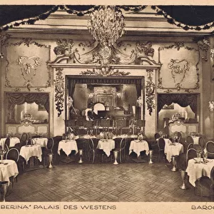 Interior of Barberina venue, Palais des Westens, Berlin