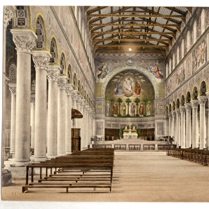 Interior, Basilica Church (i. e. Basilica of St. Boniface), M