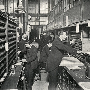 Interior of ticket office at London Bridge railway station