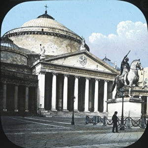 Italy - Naples - Church ofs - Francesco di Paolo