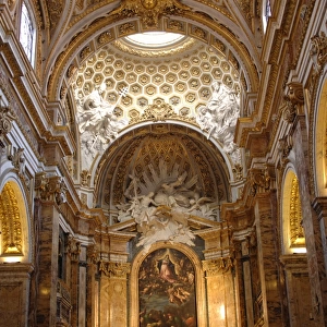 Italy. Rome. Church of St Louis of the French. Interior