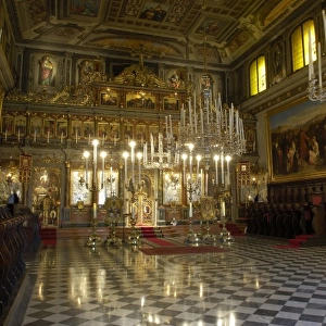 ITALY. Trieste. Interior of the Greek-orthodox