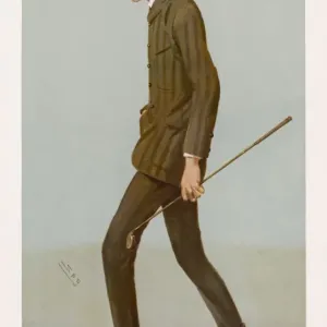 Golfer James Braid Print Golfer James Braid Print