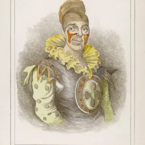 Joseph Grimaldi Clown Print Joseph Grimaldi Clown Print