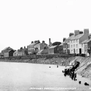 Early 20th Century Print of Joymount Parade, Carrickfergus Early 20th Century Print of Joymount Parade, Carrickfergus