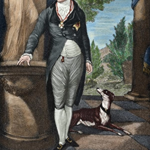 Karl August von Hardenberg (1750-1822). Prussian statesman a