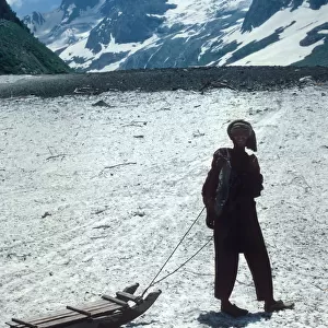 Kashmir, Thajiwas Glacier, Sonomarg