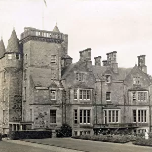Kilconquhar House, viewed from the gardens, in the village of Kilconquhar, Fife, Scotland Date: 1930s
