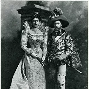 King George V and Queen Mary at Devonshire House Ball