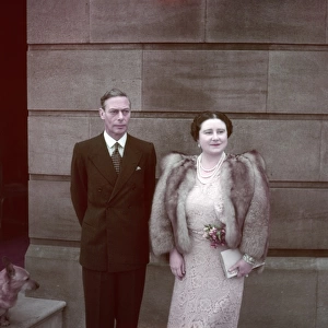 King George VI and Queen Elizabeth - Silver Wedding