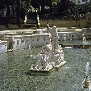 Kings Fountain. Priego de Cordoba. Spain