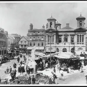 Kingston-Upon-Thames Market Place Print Kingston-Upon-Thames Market Place Print