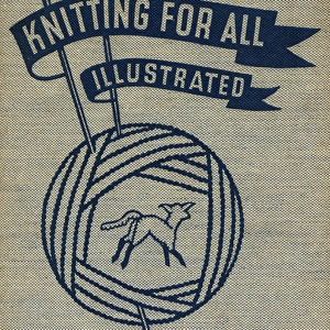 Knitting for all Illustrated - front cover, c. 1940s