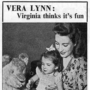 Kolynos toothpaste advertisement Vera Lynn