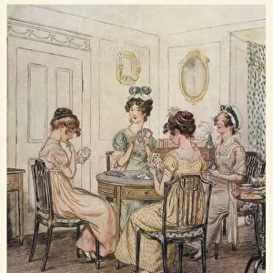 Ladies Playing Cards / C20