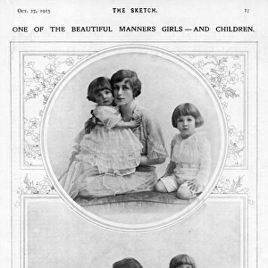 Lady Elcho and her children