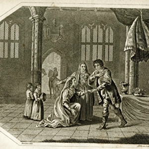 Lady Grey (Elizabeth Woodville) and Edward IV
