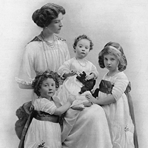 Lady Ingestre and her three daughters