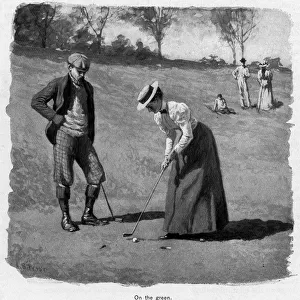 LADY PUTTS OUT 1895