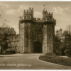 Lancaster Castle Gateway, Lancashire, England