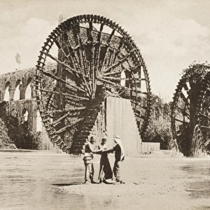Large waterwheel at Antakya