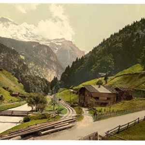 Lauterbrunnen Valley, Bernese Oberland, Switzerland