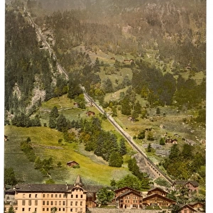 Lauterbrunnen Valley and Murren Railway, Bernese Oberland, S