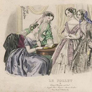 Le Follet Fashions 1850S