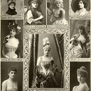 Some leading Actresses of the late Victorian era