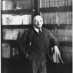 Lenin in Study Print Lenin in Study Print