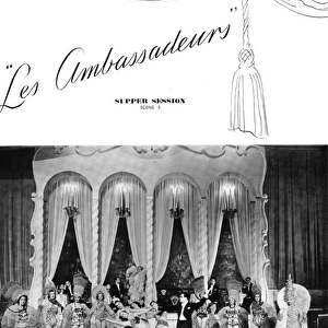 Les Ambassadeurs scene, Montmartre a Minuit at the London Ca