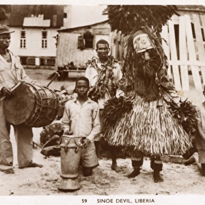 Liberia, West Africa - a Sinoe Devil