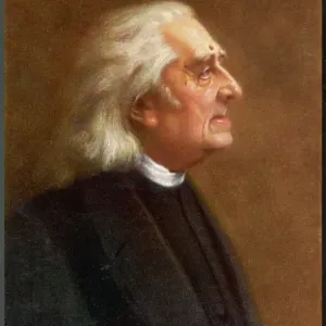 Liszt Print: Hungarian Composer Liszt Print: Hungarian Composer