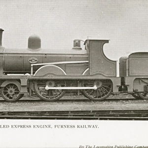 Locomotive no 36 four coupled express engine