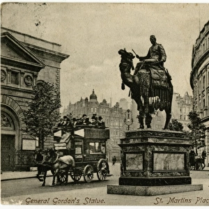 London - General Gordons Statue