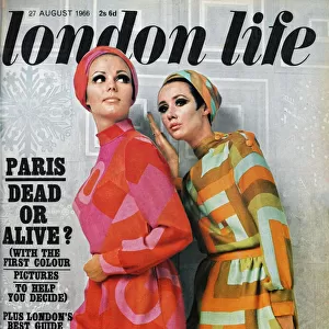 London Life front cover with Paris fashions