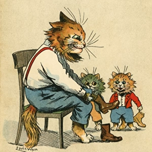 DADDY CAT by Wain, Louis: Near Fine Hardcover (1925)
