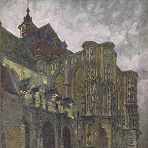 Louvain Cathedral by W. L. Bruckman