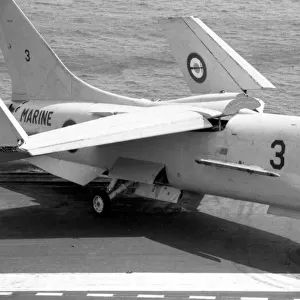 LTV F-8FN Crusader 3 waiting for launch