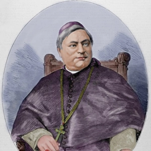 Luigi Jacobini (1832 A?i?1887). Italian Cardinal of the Rom