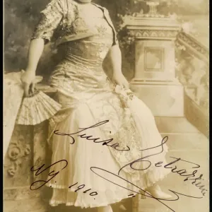 Luisa Tetrazzini Print, 1909