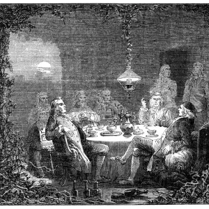 Lunar Society Print - 18th Century Members Lunar Society Print - 18th Century Members