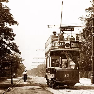 Lytham St. Annes Tram early 1900s